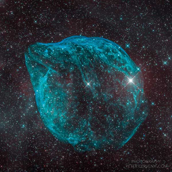 Sh2-308 Dolphin Nebula