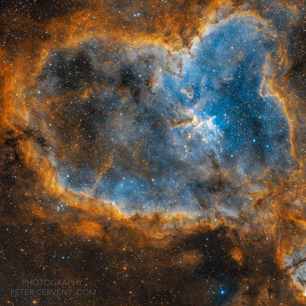 IC1805 Heart Nebula Core