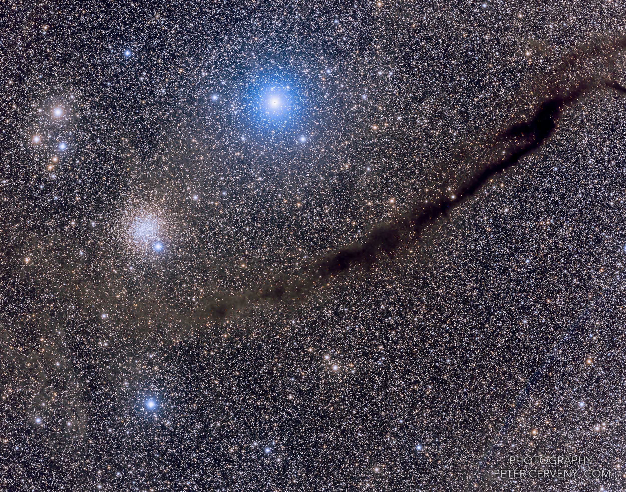 Sanquist 149 Musca Dark Nebula and NGC4372
