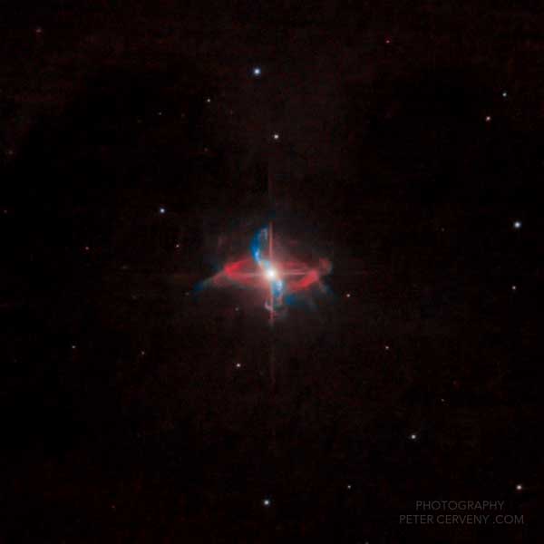 R Aquarii - Wolf-Rayet Star and Cederblad 211 Nebula