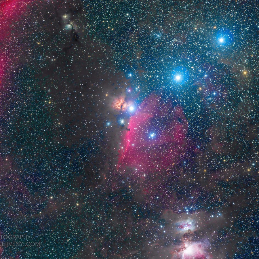 B33 Nebulae Widefield