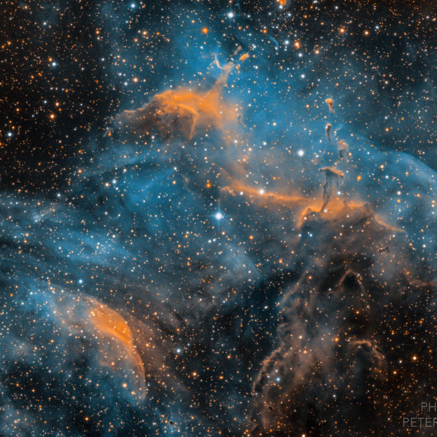 Gum37 Nebula in SHO