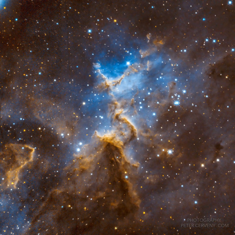 IC1805 Heart Nebula Core