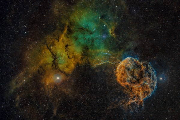IC443 Nebula in SHO IC443 Nebula in SHO