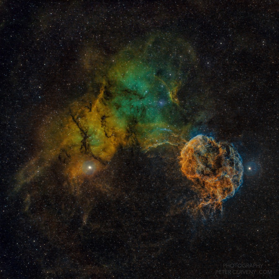 IC443 Nebula in SHO