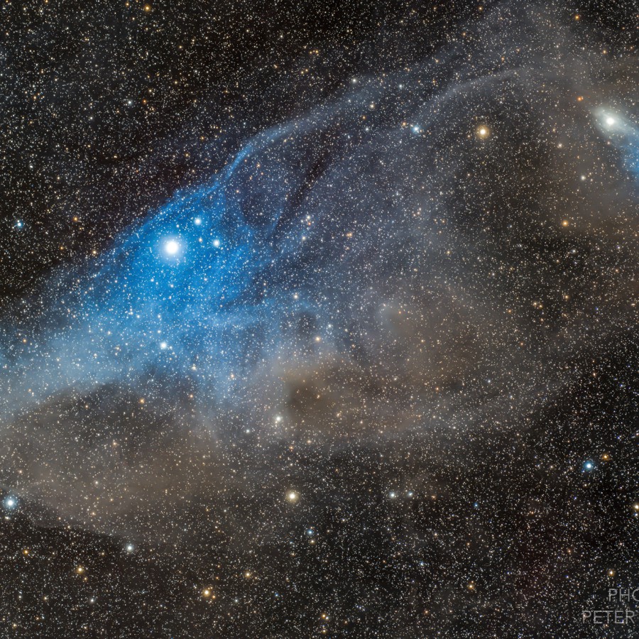 IC4592 Blue Horse Head Nebula