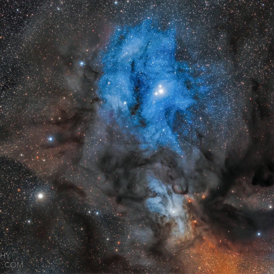 IC4604 Rho Ophiuchi