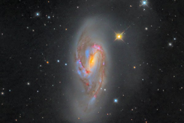 M66 Galaxy LRGB M66 Galaxy LRGB