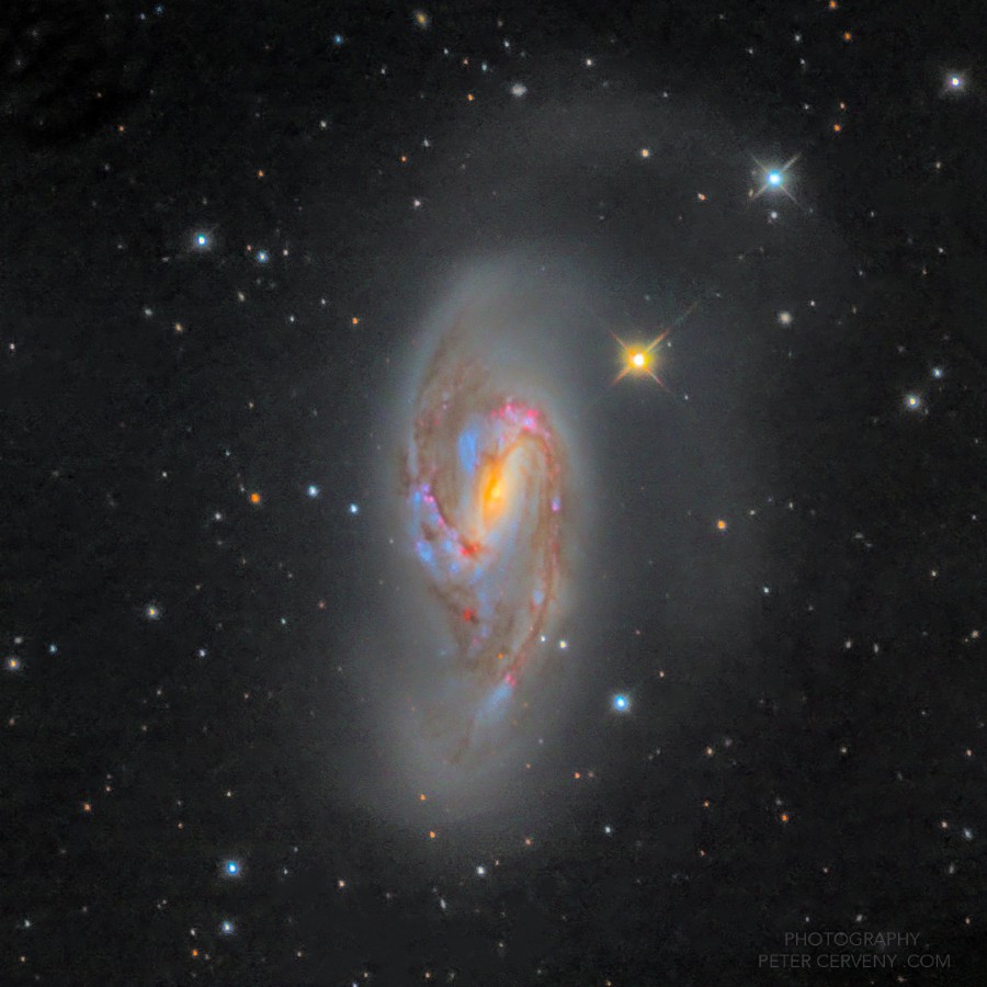 M66 Galaxy LRGB