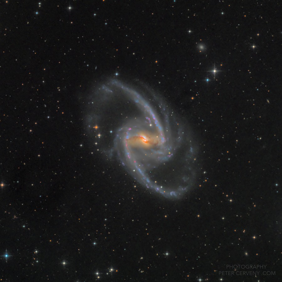 NGC1365 Fornax Propeller Galaxy