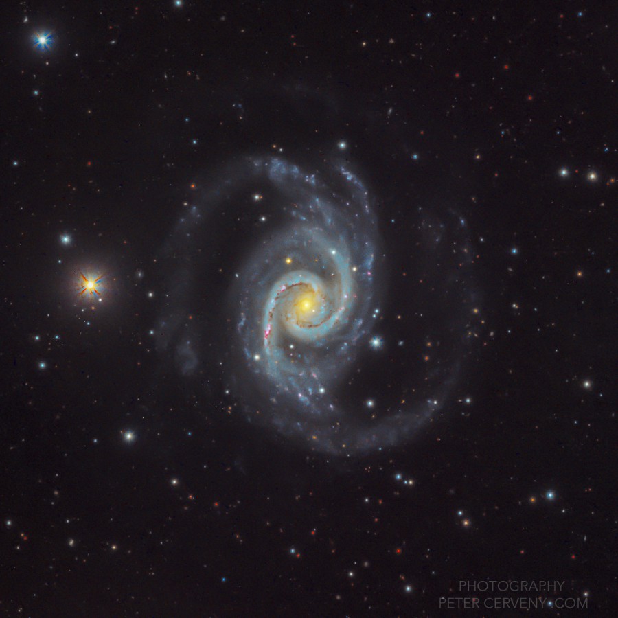 NGC 1566 Spiral Galaxy