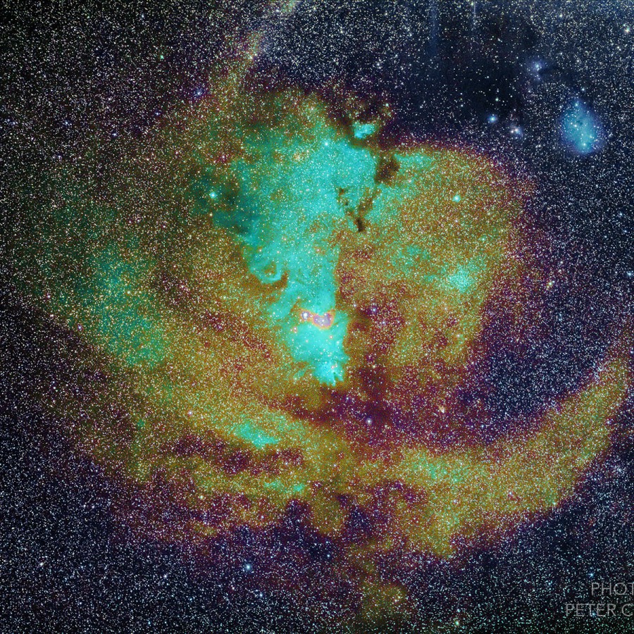 NGC2264 Nebulae Widefield | &copy; by Peter Cerveny