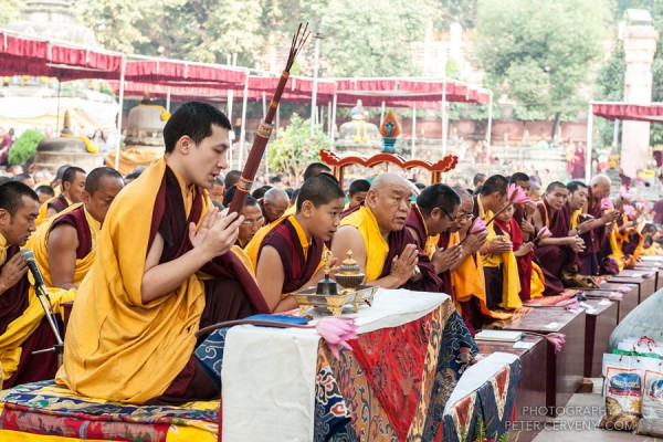 H.H.17.th Gyalwa Karmapa Trinley Thaye Dorje with Rinpoches | Monlam Bodhgaya